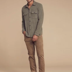 Faherty Legend Sweater Shirt - Olive