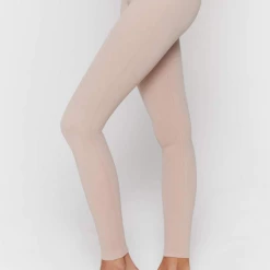 Spiritual Gangster Women's Clothing Love Sculpt Seamless Leggings - Beige