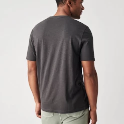 Faherty Sunwashed Pocket Tee-Black