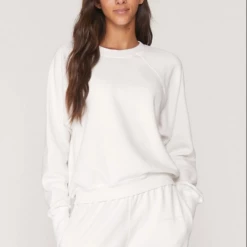 Spiritual Gangster Bridget Raglan Sweatshirt-Stone