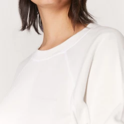 Spiritual Gangster Bridget Raglan Sweatshirt-Stone