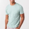 Faherty Sunwashed Pocket Tee-Jade 1 Faherty Sunwashed Pocket Tee-Jade