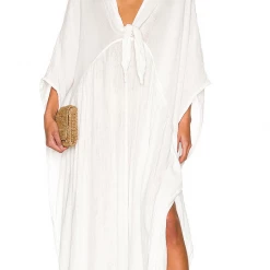 Jen's Pirate Booty Dresses Sorrento Kaftan White