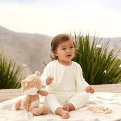 Barefoot Dreams Home CozyChic Fox Baby Blanket