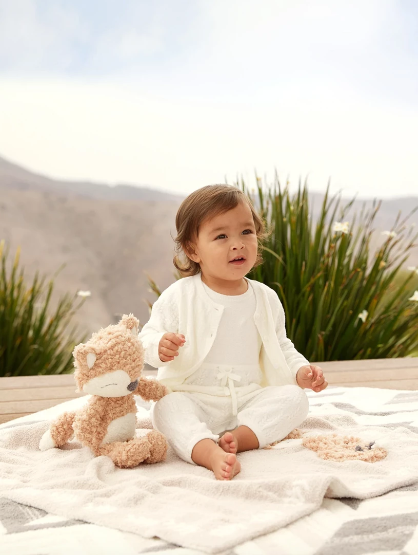 Barefoot Dreams Home CozyChic Fox Baby Blanket 4 Barefoot Dreams Home CozyChic Fox Baby Blanket