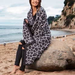 Barefoot Dreams Home CozyChic Safari Blanket