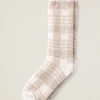 Barefoot Dreams CozyChic Plaid Sock