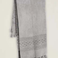 Barefoot Dreams CozyChic Luxe Casa Throw-Oyster Home