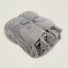 Barefoot Dreams CozyChic Luxe Casa Throw-Oyster Home