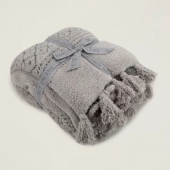 Barefoot Dreams CozyChic Luxe Casa Throw-Oyster Home