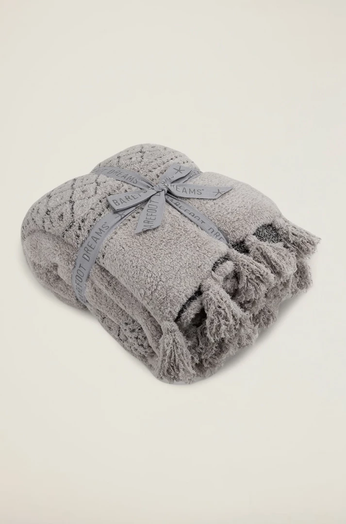 Barefoot Dreams CozyChic Luxe Casa Throw-Oyster Home 3 Barefoot Dreams CozyChic Luxe Casa Throw-Oyster Home