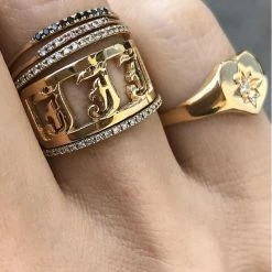 Jnbstyle Sweet English Ring Full Name