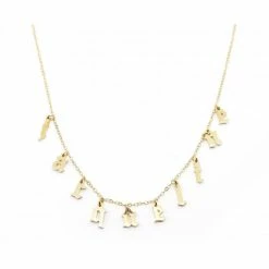 Jnbstyle Necklaces Gothic Hanging Name Necklace