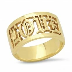 Jnbstyle Sweet English Ring Full Name