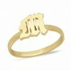 Jnbstyle Old English Letter Ring