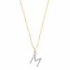 Jnbstyle Diamond Letters Necklaces