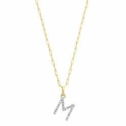 Jnbstyle Diamond Letters Necklaces