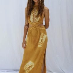 Jen's Pirate Booty Tie Dye Automatic Maxi Dress Dresses