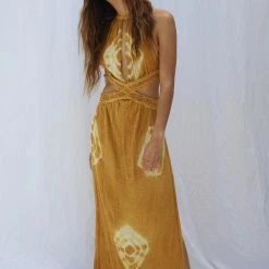 Jen's Pirate Booty Tie Dye Automatic Maxi Dress Dresses