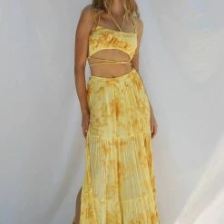 Jen's Pirate Booty Skirts Tie Dye Songbird Maxi Skirt