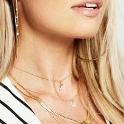 Jnbstyle Diamond Letters Necklaces