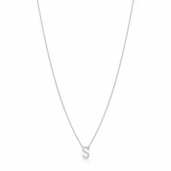 Jacqueline Nicole Brown Single Letter Necklace Necklaces